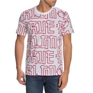 True Religion Unisex Buddha T-Shirt Size Small